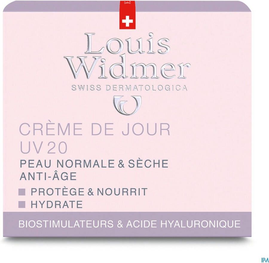 Louis Widmer Dagcreme Uv20 Parf Pot 50ml