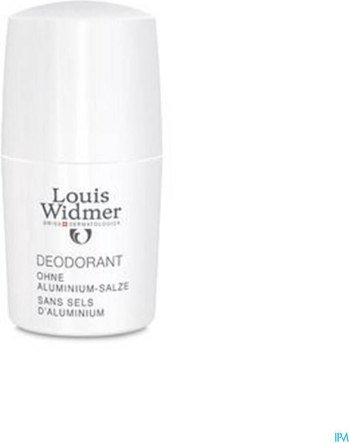 Louis Widmer Dermocosmetica Deodorant Zonder Aluminiumzouten Crème 40ml