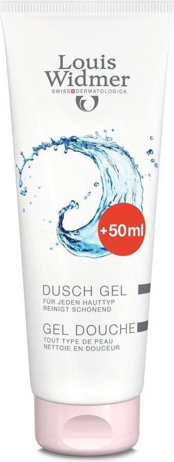 Louis Widmer Douchegel geparfumeerd + 50ml