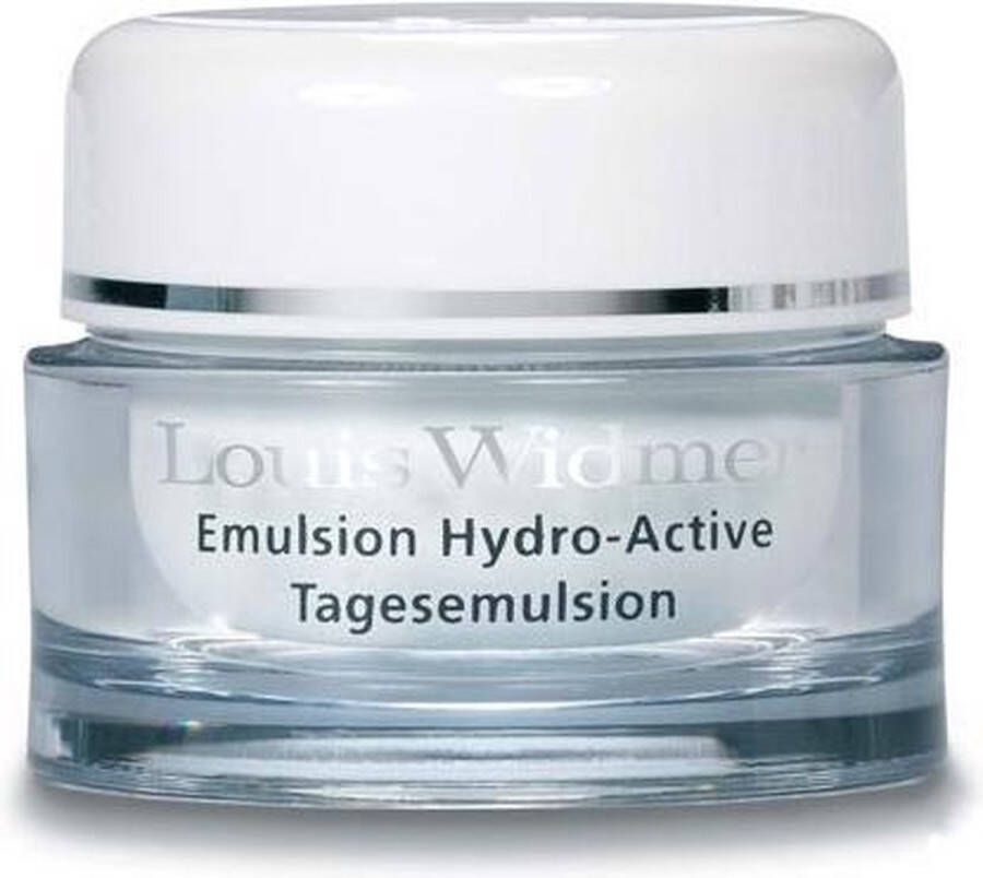 Louis Widmer Emulsion Hydro-Active Zonder parfum Gezichtsemulsie 50 ml