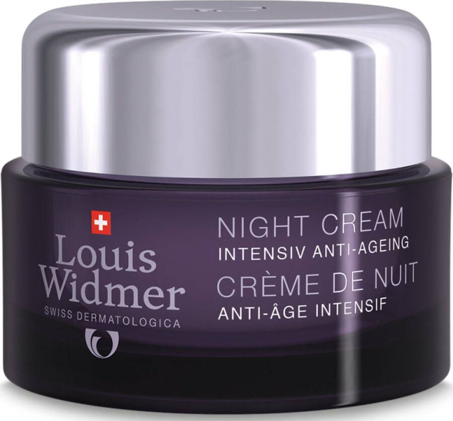 Louis Widmer Intensief anti-ageing nachtcrème parfumvrij
