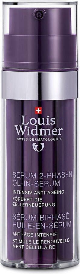 Louis Widmer Intensief anti aging Olie-serum Intens. biphase Parf 35ml