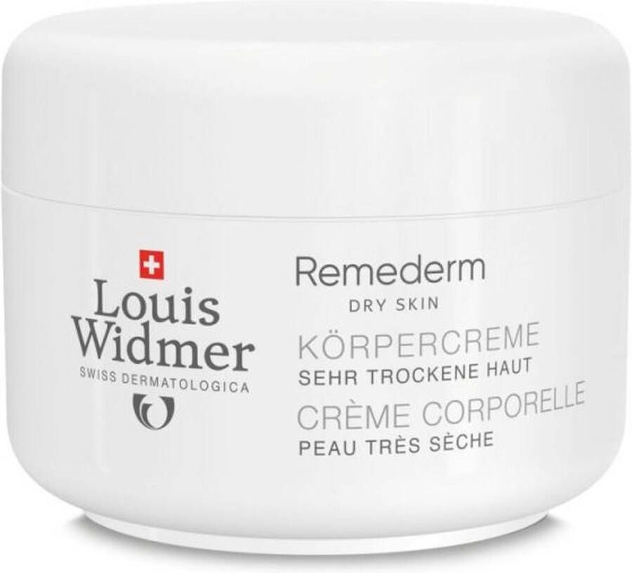 Louis Widmer Lichaamscrème Remederm Ongeparfumeerd 250ml