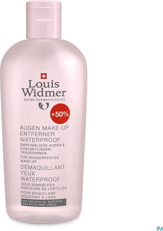 Louis Widmer Lotion Dermocosmetica Gezicht Eye Make-Up Remover