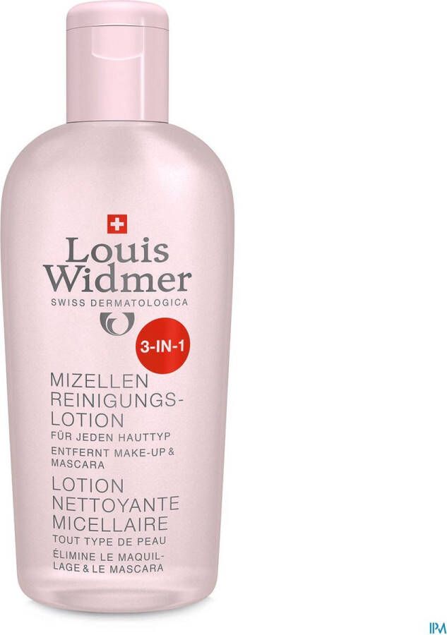 Louis Widmer Micellaire Reinigingslotion Zonder Parfum 200 ML