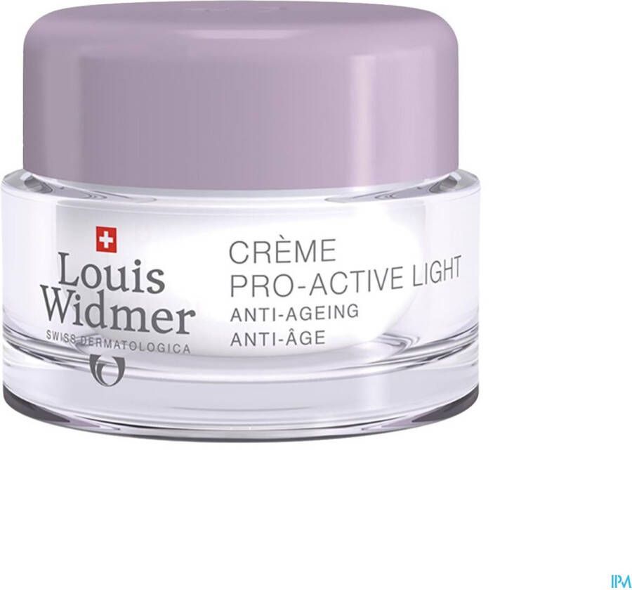 Louis Widmer Cr Pro-active Light N parf Nachtcr Pot 50ml