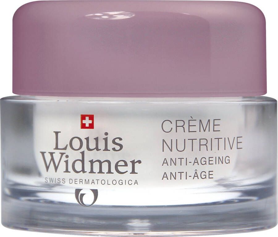 Louis Widmer Crème Nutritive Anti-Ageing Licht Geparfumeerd Nachtcrème 50 ml