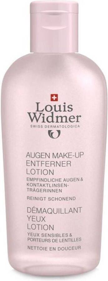 Louis Widmer Oogmake-up Reinigingslotion Ongeparfumeerd Oogreiniging 100 ml