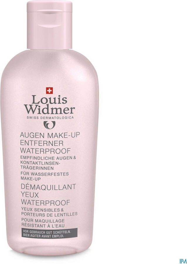 Louis Widmer Oogmake-up Reiniging Waterproof Ongeparfumeerd