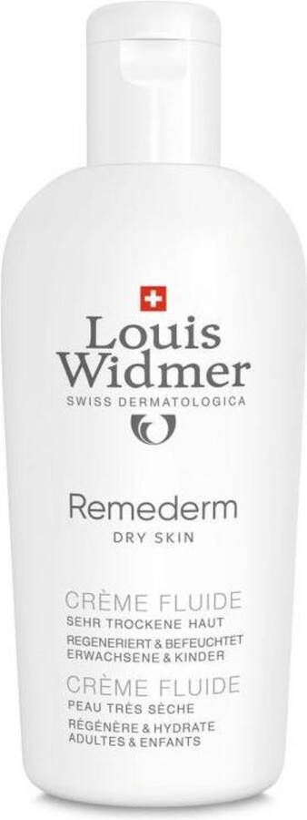 Louis Widmer Remederm Crème Fluide Met Parfum Bodycrème 200 ml