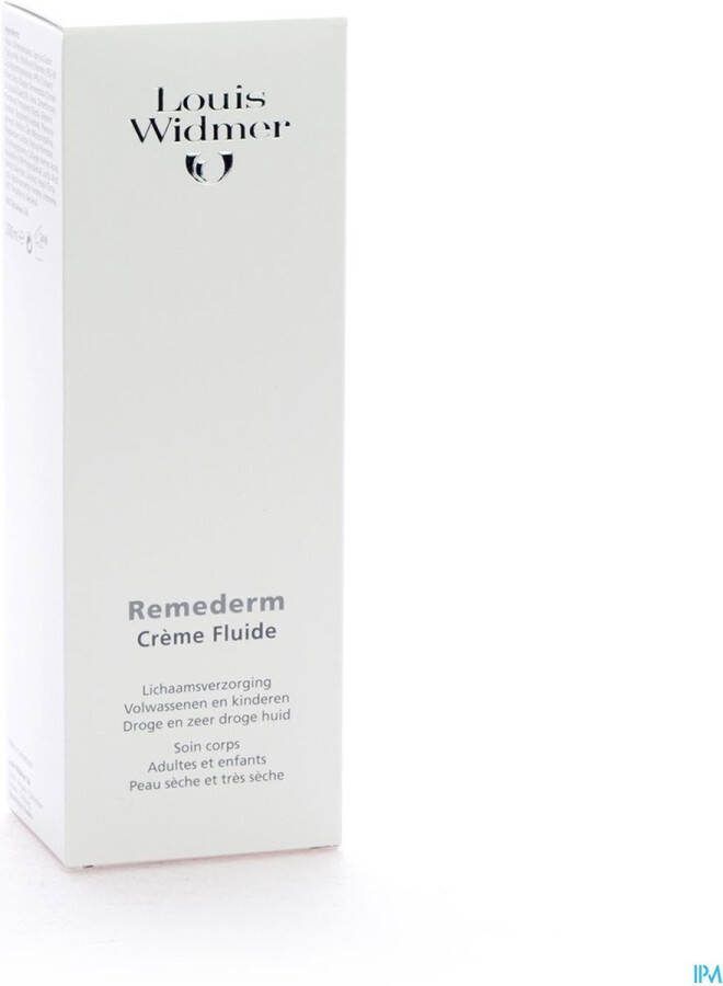 Louis Widmer Remederm Creme Fluide (geparfumeerd) (200ML)