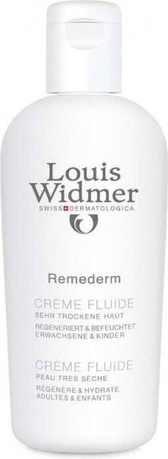Louis Widmer Remederm Crème Fluide Zonder Parfum Bodycrème 200 ml