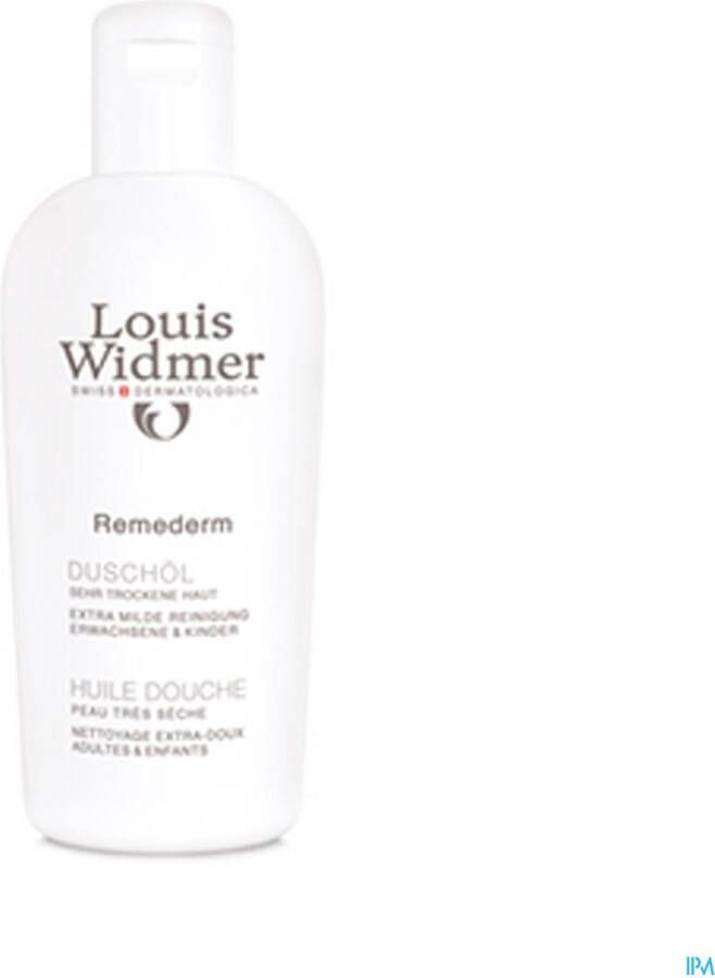 Louis Widmer Remederm Douche Olie Parf 200ml