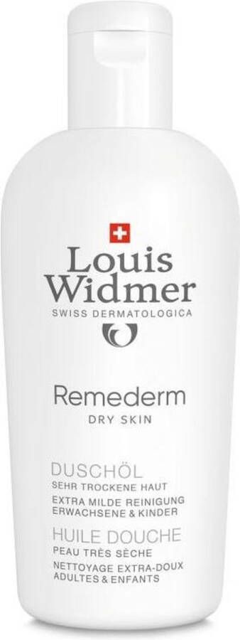 Louis Widmer Remederm Douche Olie Met Parfum 200 ml
