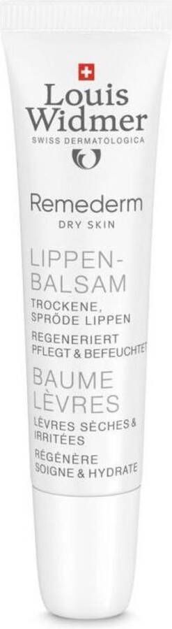 Louis Widmer Remederm Lippenbalsem N parf Tube 15ml