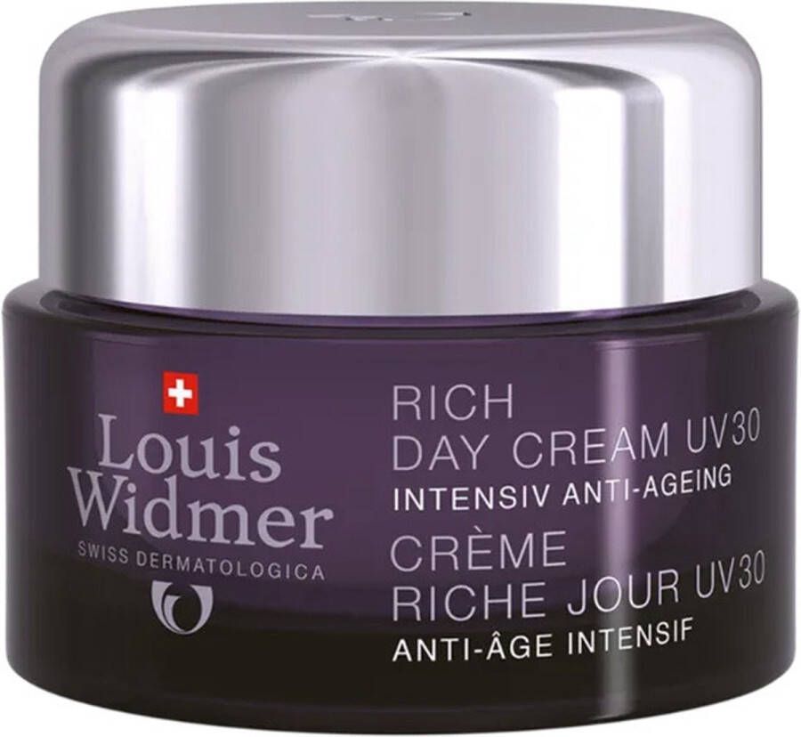 Louis Widmer Iaa Dagcreme Rijk Uv30 N parf Pot 50ml