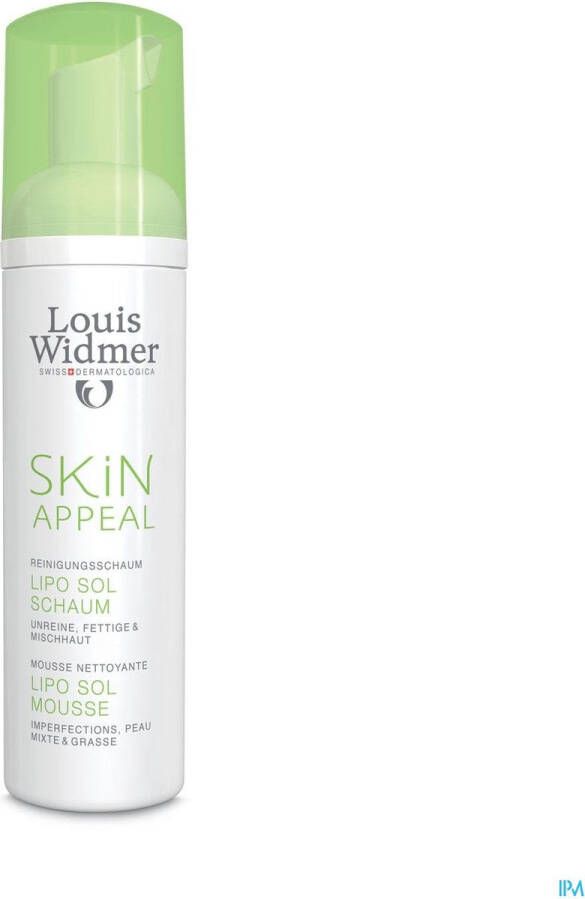 Louis Widmer Skin Appeal Lipo Sol gezichtsreiniger 150 ml