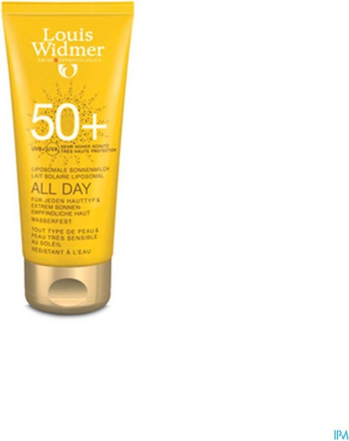 Louis Widmer Sun All Day SPF50+ N parf Tube 100ml