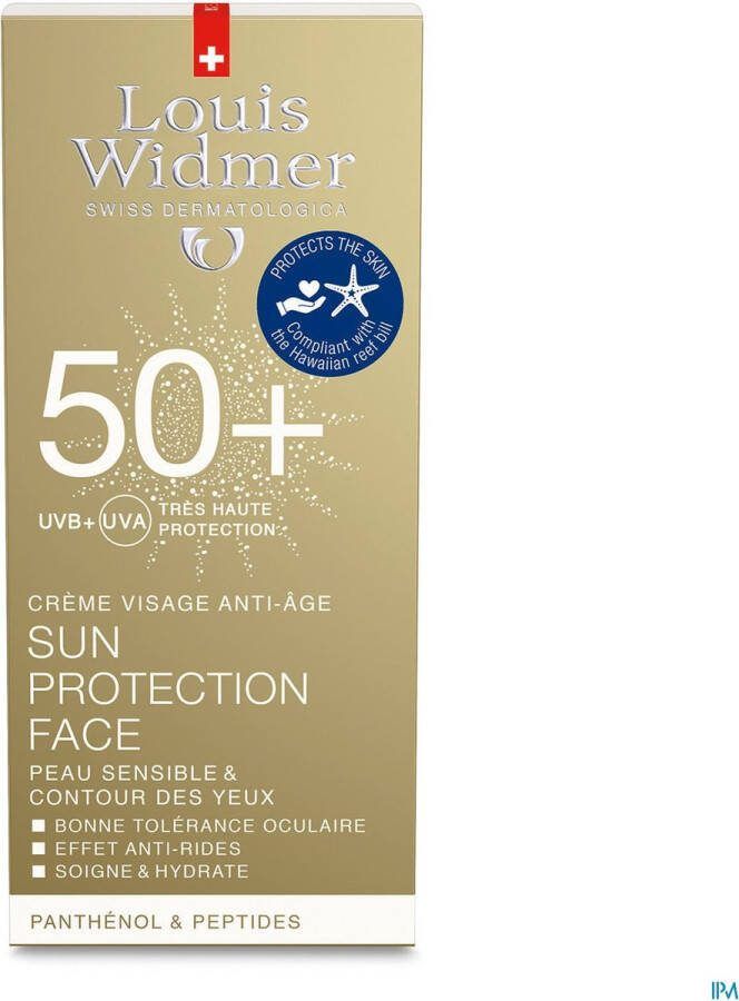 Louis Widmer Sun Protection Face 50 Parf Tube 50ml