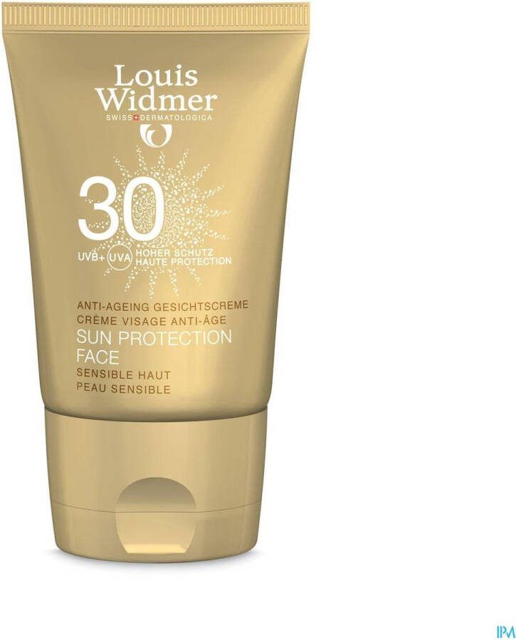Louis Widmer Sun Protection Face Ip30 Parf Tube 50ml