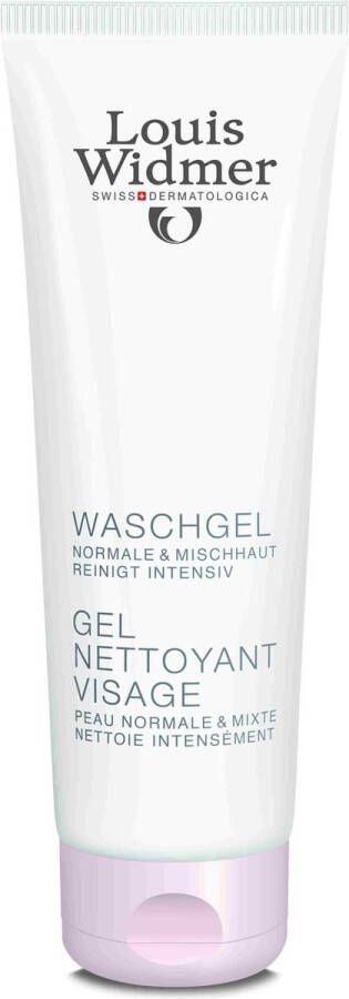 Louis Widmer Wash Gel Gezicht Zonder Parfum Gezichtsgel 125 ml