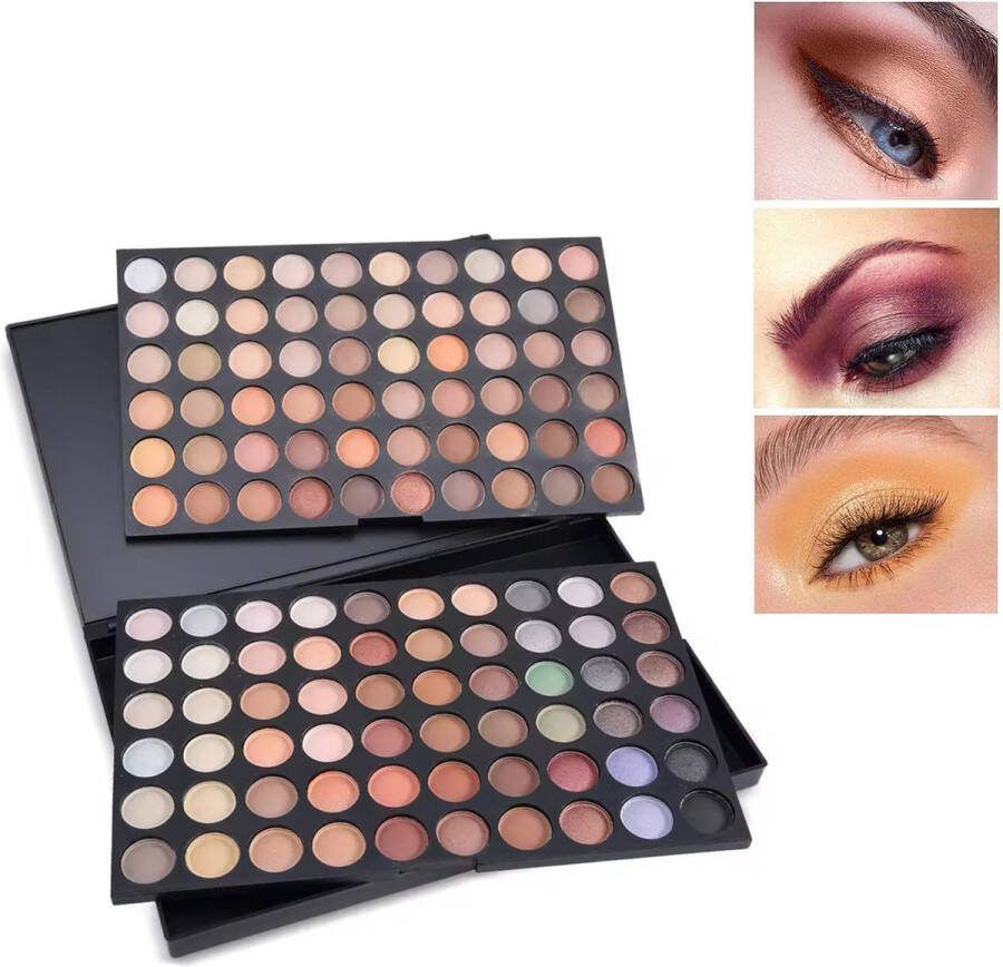 LOUZIR 120 Kleurige Make-Up Palette Multi Kleur Oogschaduw Palet Make Up Set