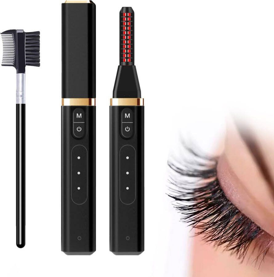 LOUZIR Elektrische Wimperkruller Heated Eyelash Curler Verwarmde Wimperkruller Wimper Lift