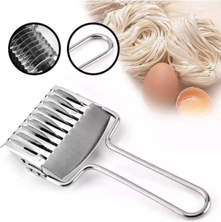LOUZIR Noodles Pasta Maker Deegsnijder DIY Noodle Maker Pastaroller Kookgerei