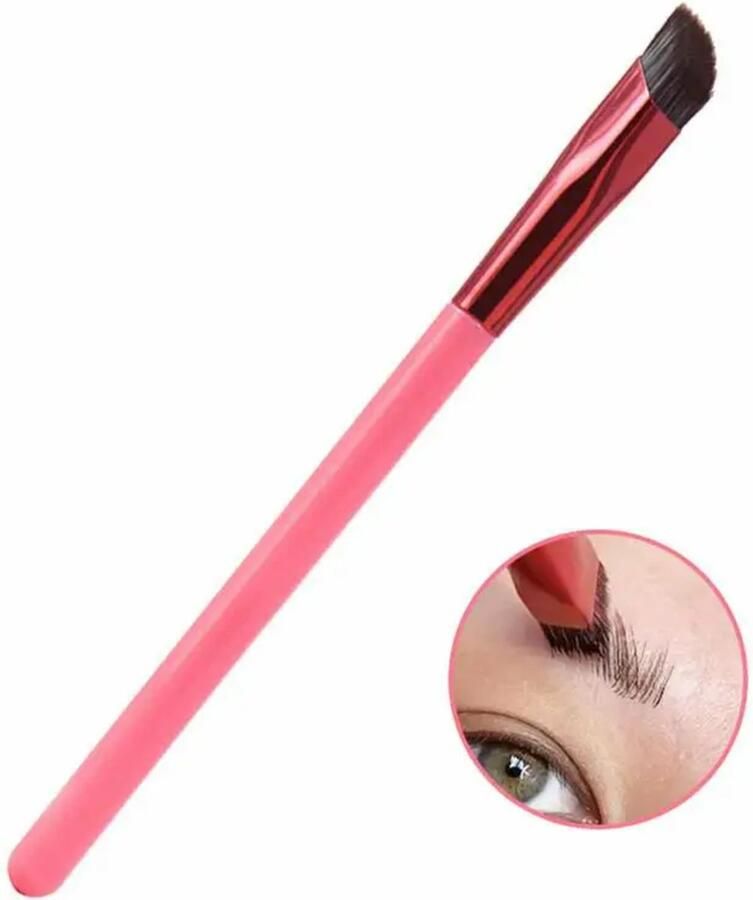 LOUZIR Wenkbrauw kwast Wenkbrauwkwast Eyebrow Brush Wenkbrauwverzoging Wenkbrauwverf Penseel Beauty Tool