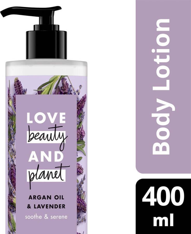 Love Beauty and Planet Bodylotion Argan Oil & Lavendel 400 ml