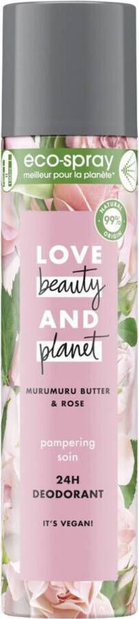 Love Beauty & Planet Deospray – Murumuru Butter & Rose 75 ml