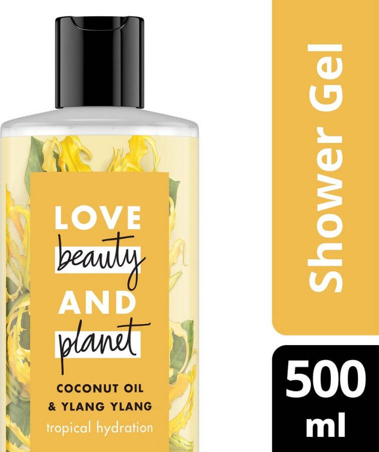 Love Beauty and Planet Douchegel Coconut Oil & Ylang 500 ml