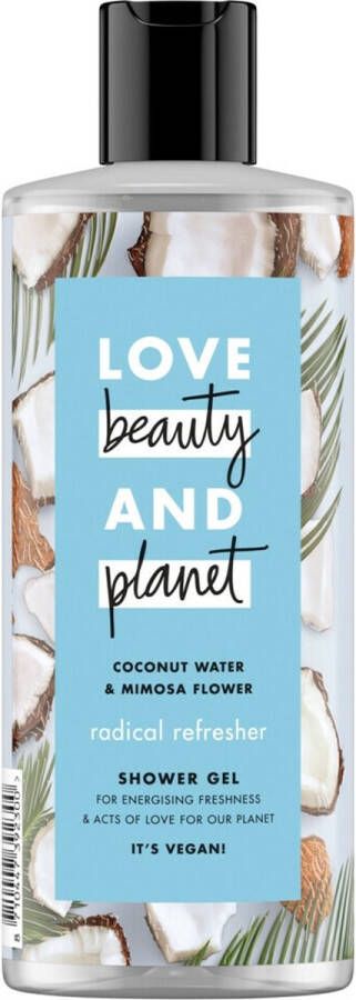 Love Beauty and Planet Douchegel Coconut Water & Mimosa Flower 500 ml