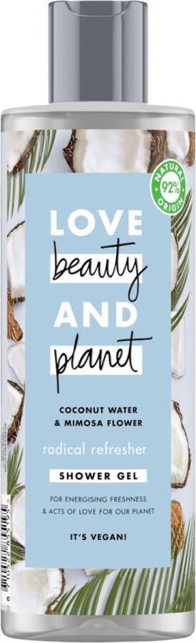 Love Beauty and Planet Douchegel Coconut Water & Mimosa Shower 400 ml