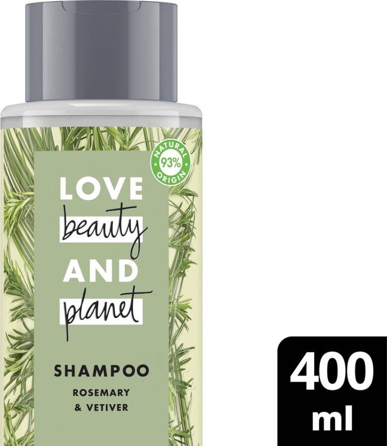 Love Beauty and Planet Shampoo Rosemary & Vetiver 400 ml
