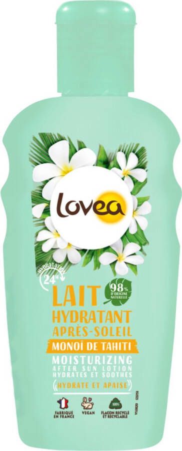 Lovea Sun Kalmerende Aftersun Melk Tahiti Monoï 2x 150 ml Voordeelverpakking