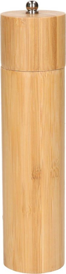 Lowenthal 2.0 Lowenthal Pepermolen zoutmolen bamboe beige 20 cm Pepermaler zoutmaler