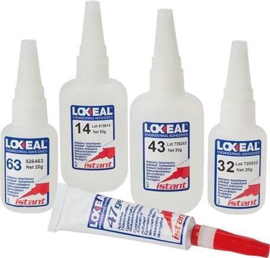 Loxeal Secondelijm 500ml Transparent 1-2s Uithardingstijd Metaal En Plastic Oppervlakten 29-500