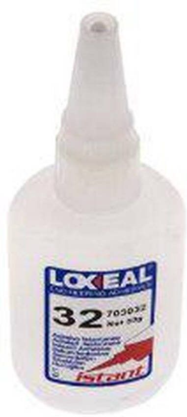 Loxeal Secondelijm 50ml Transparent 2-5s Uithardingstijd Metaal Plastic Neopreen NBR Epdm En Rubber Oppervlakten 32-050