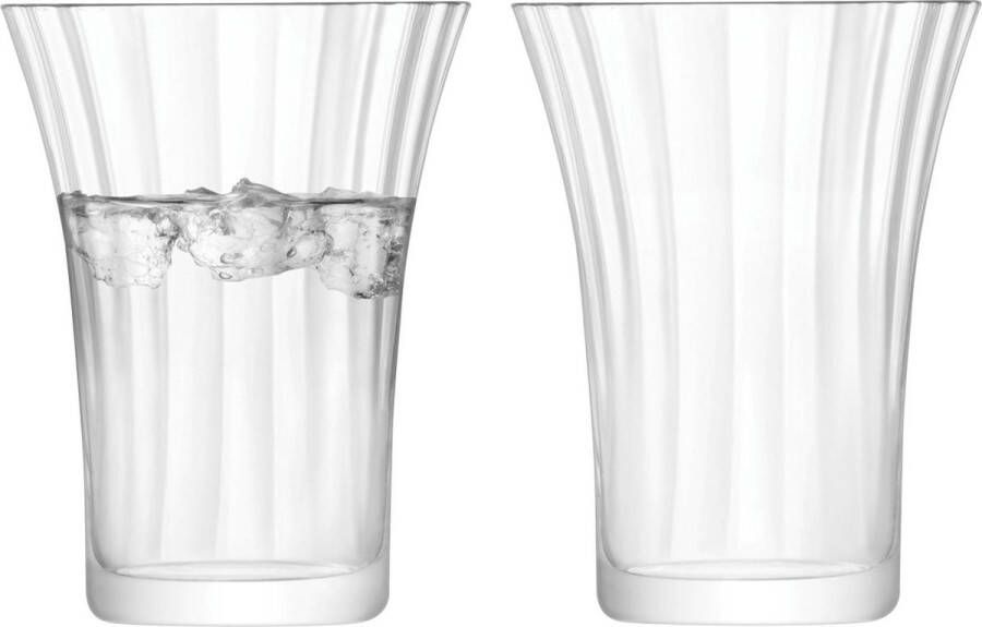 L.S.A. Aurelia Waterglas 340 ml Set van 2 Stuks Glas Transparant