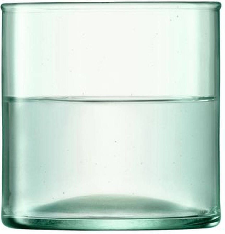 LSA International L.S.A. Canopy Tumbler Glas 350 ml Set van 4 Stuks Glas Transparant