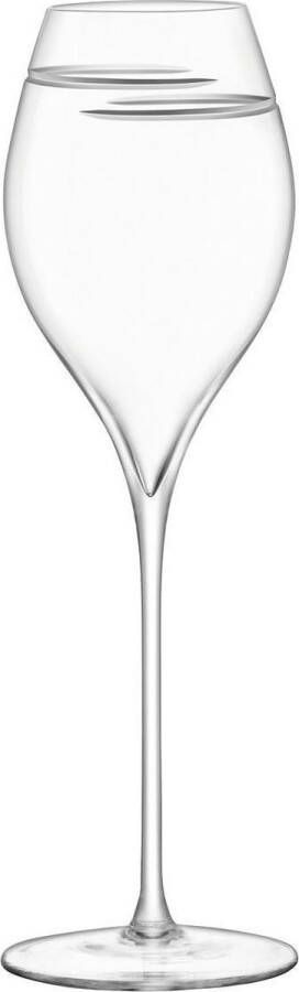 LSA International L.S.A. Verso Champagneglas Tulip 370 ml Set van 2 Stuks