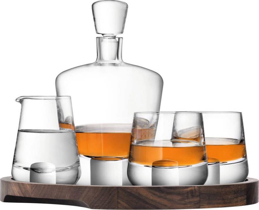 LSA International L.S.A. Whisky Cut Connoisseur Set Karaf en Glazen