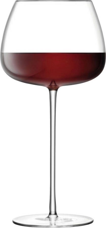 LSA International L.S.A. Wine Culture Balloon Glas 590 ml Set van 2 Stuks Glas Transparant