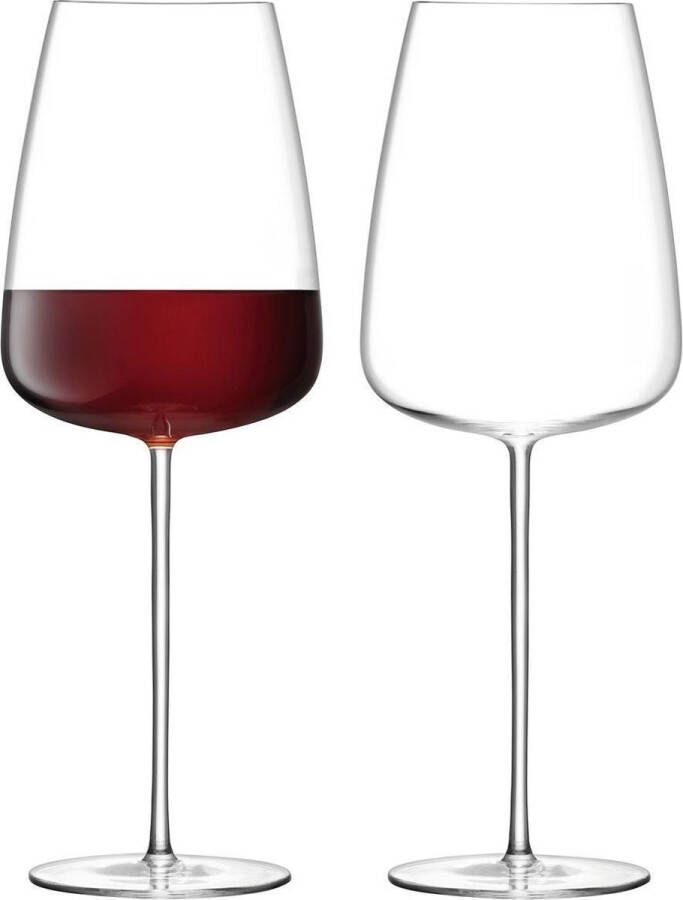 LSA International L.S.A. Wine Culture Rode Wijnglazen 800 ml Set van 2 Stuks