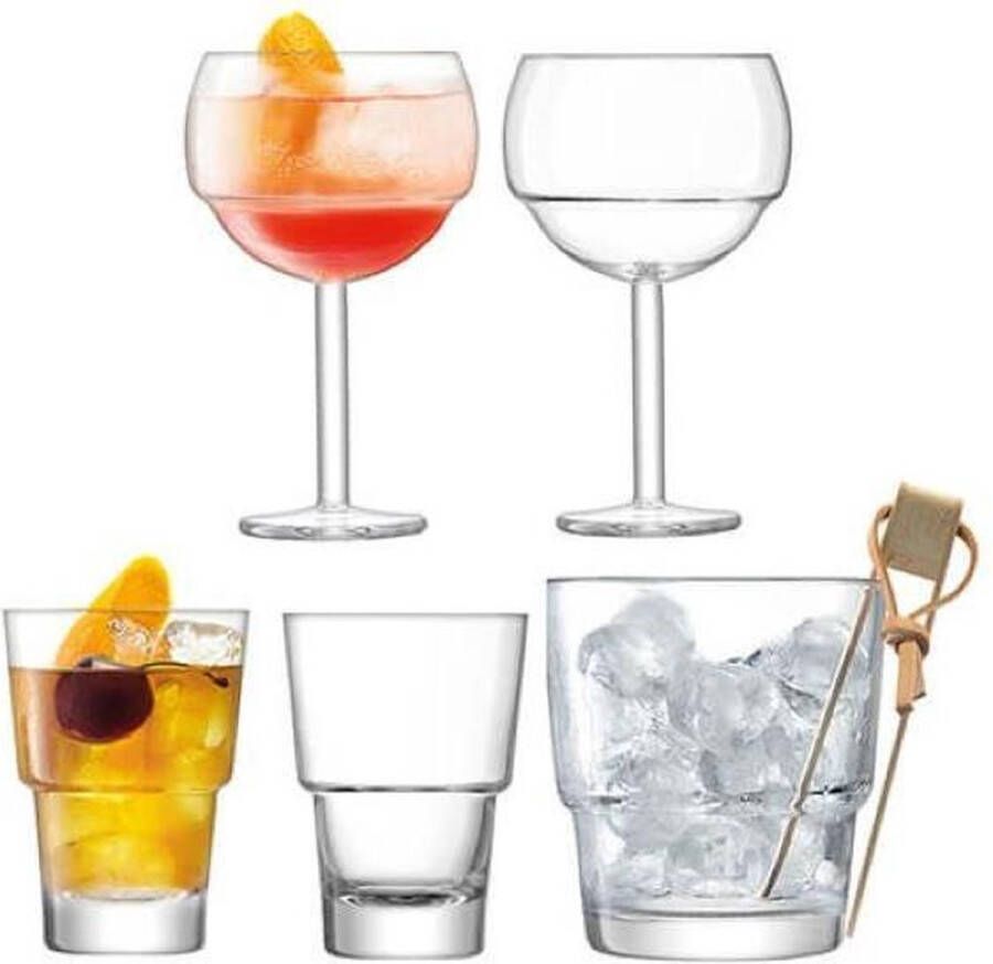 Lsa International Mixologist Cocktailmaker Iceset van 6 Stuks