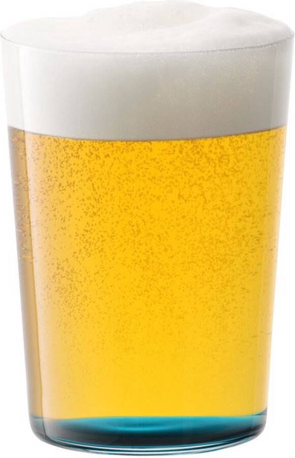 LSA L.S.A. Coro Tumbler Glas 560 ml Set van 4 Stuks Assorti Glas Multicolor