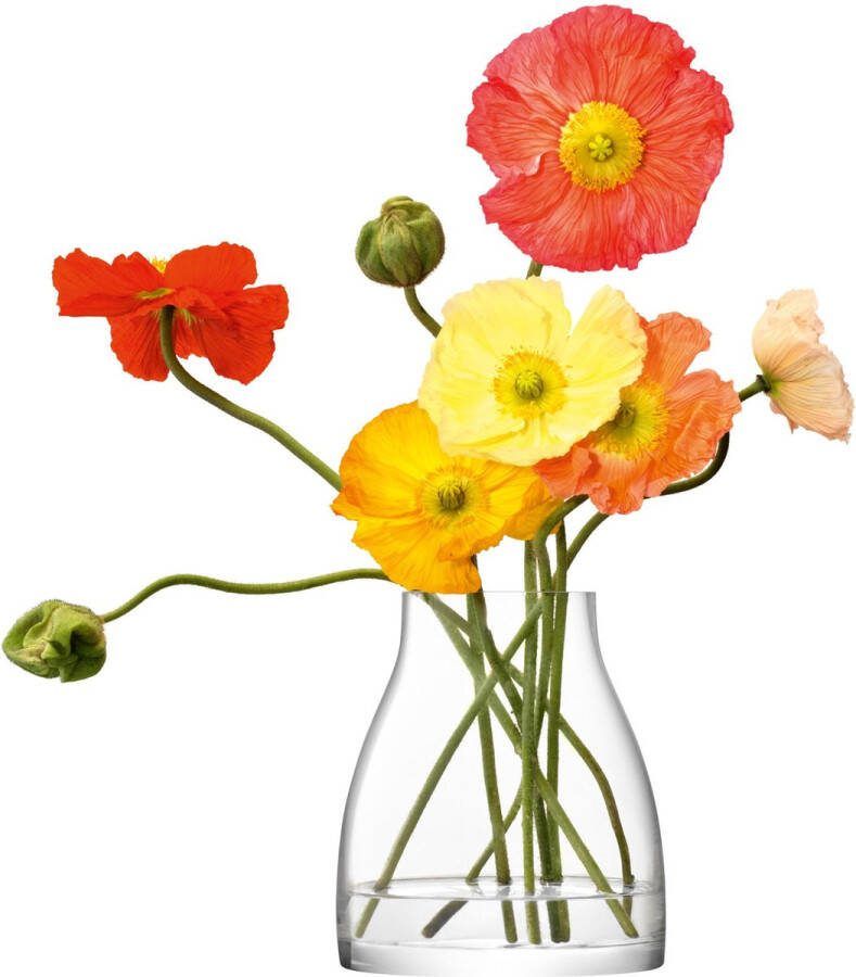 L.S.A. Flower Vaas 21 cm Glas Transparant
