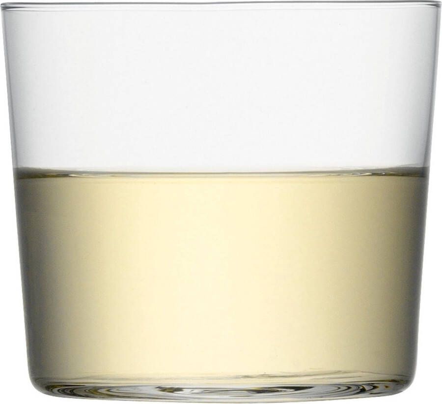LSA L.S.A. Gio Waterglas Laag 310 ml Glas Transparant