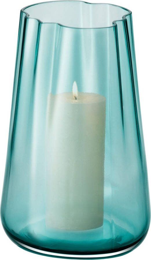L.S.A. Lagoon Vaas of Kandelaar 35 cm Glas Groen